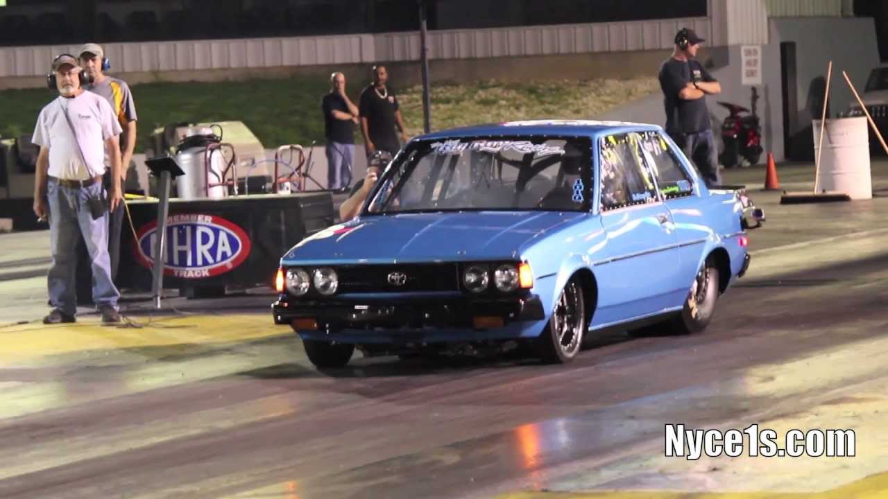 Nyce1s - Big Boy Racing's 2JZ Powered Toyota Corolla @ Englishtown!!
