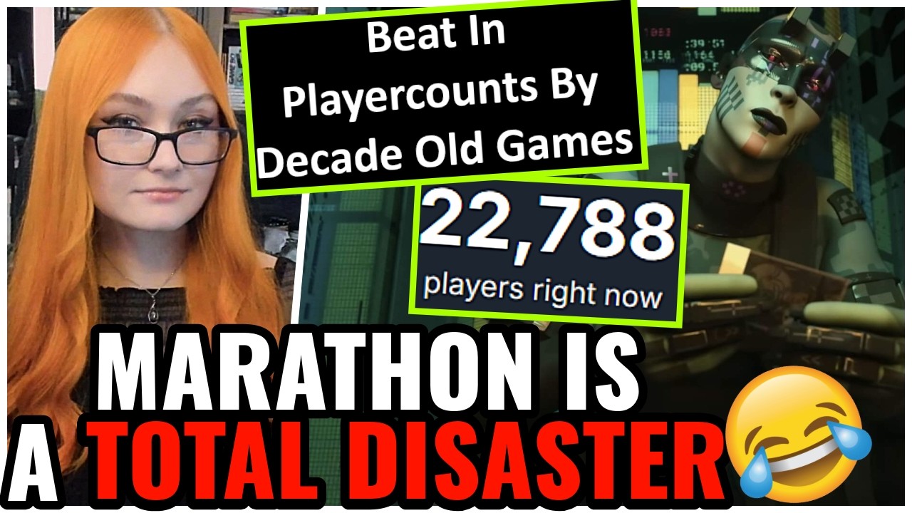 Marathon Already DEAD As Playercounts Tank 🤣 Decade Old Games Are Beating New AAA Trash In Players