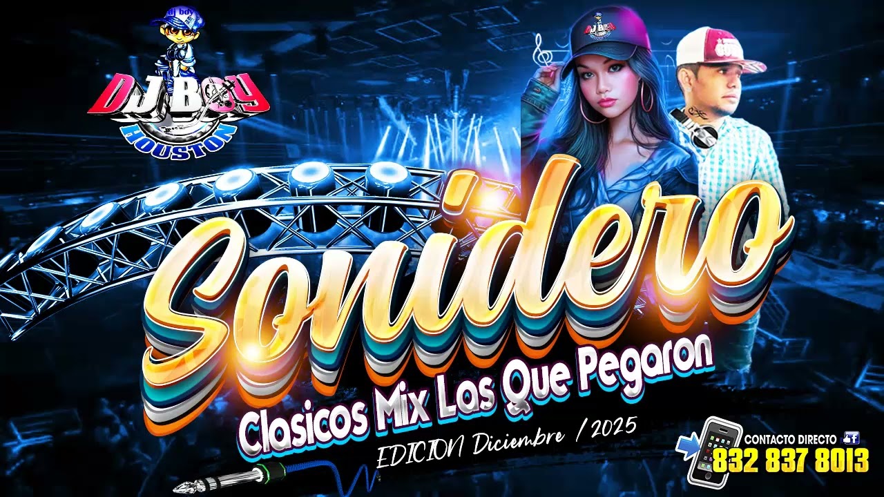 ( ESTRENO ) Sonidero Mix Clasico Vol.2 Exitos Las Que Pegaron-  Dic. 2025 Dj Boy Houston El Original