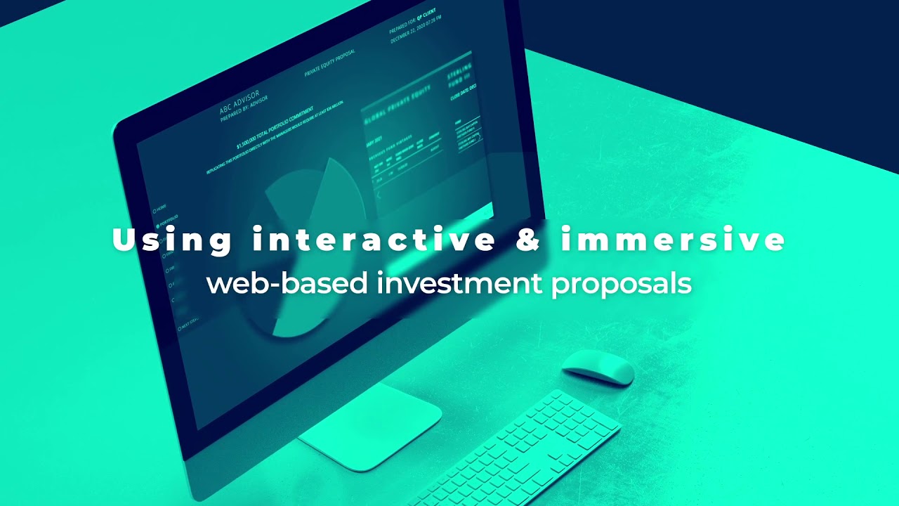 Digital, Client Facing Alternative Investment Proposals Now Available