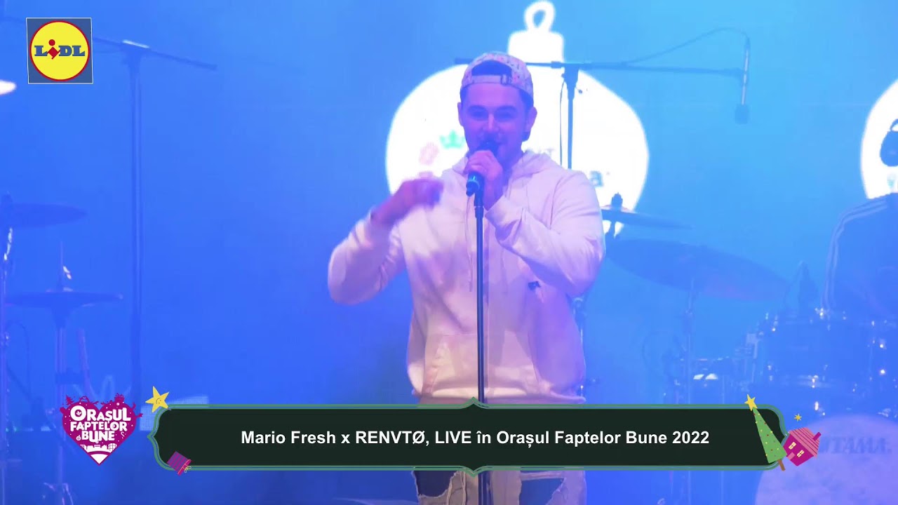 Mario Fresh, LIVE în Orașul Faptelor Bune 2022