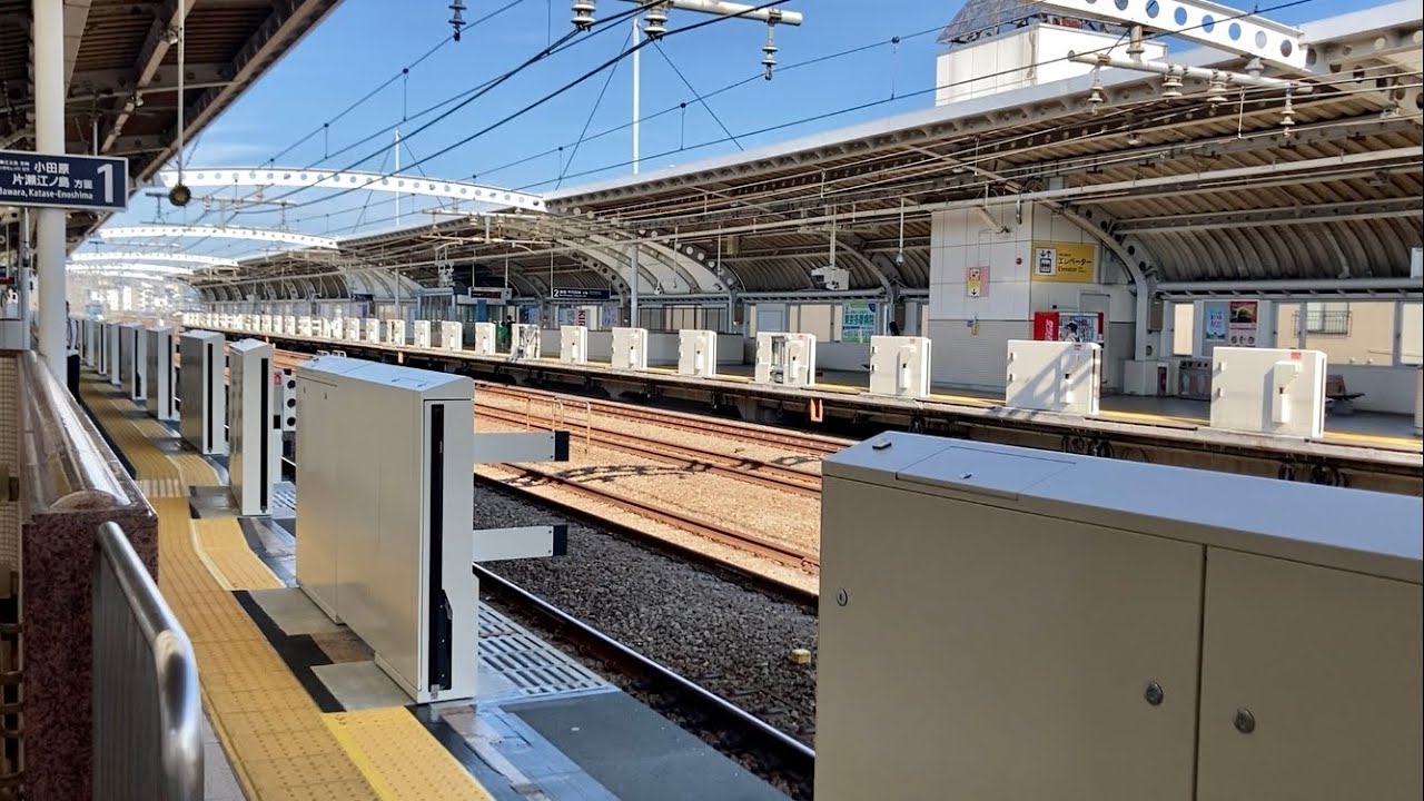 小田急線 喜多見駅 ホームドア設置