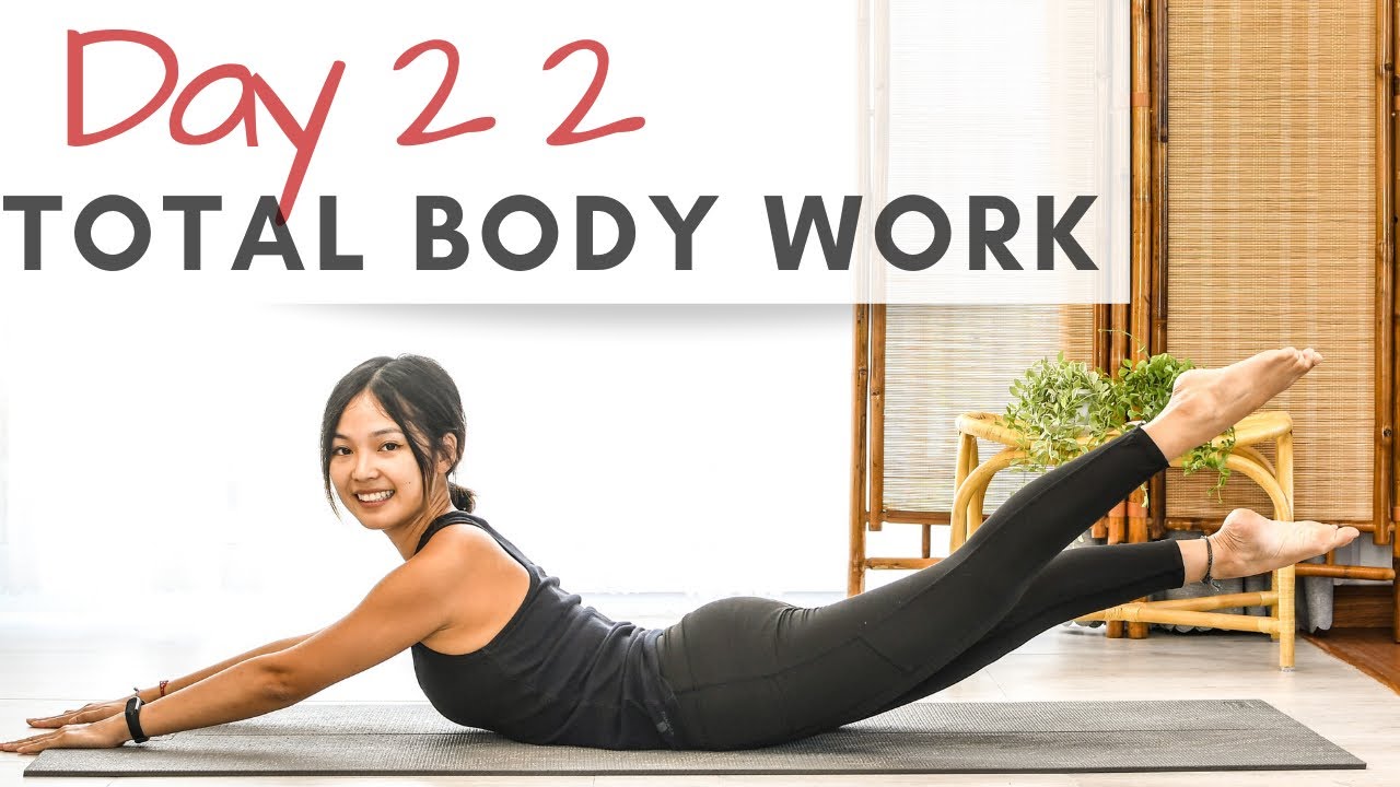DAY 22: TOTAL BODY CARE | 30 Days Of Pilates #SELFJourney | Home Workout With Hannah