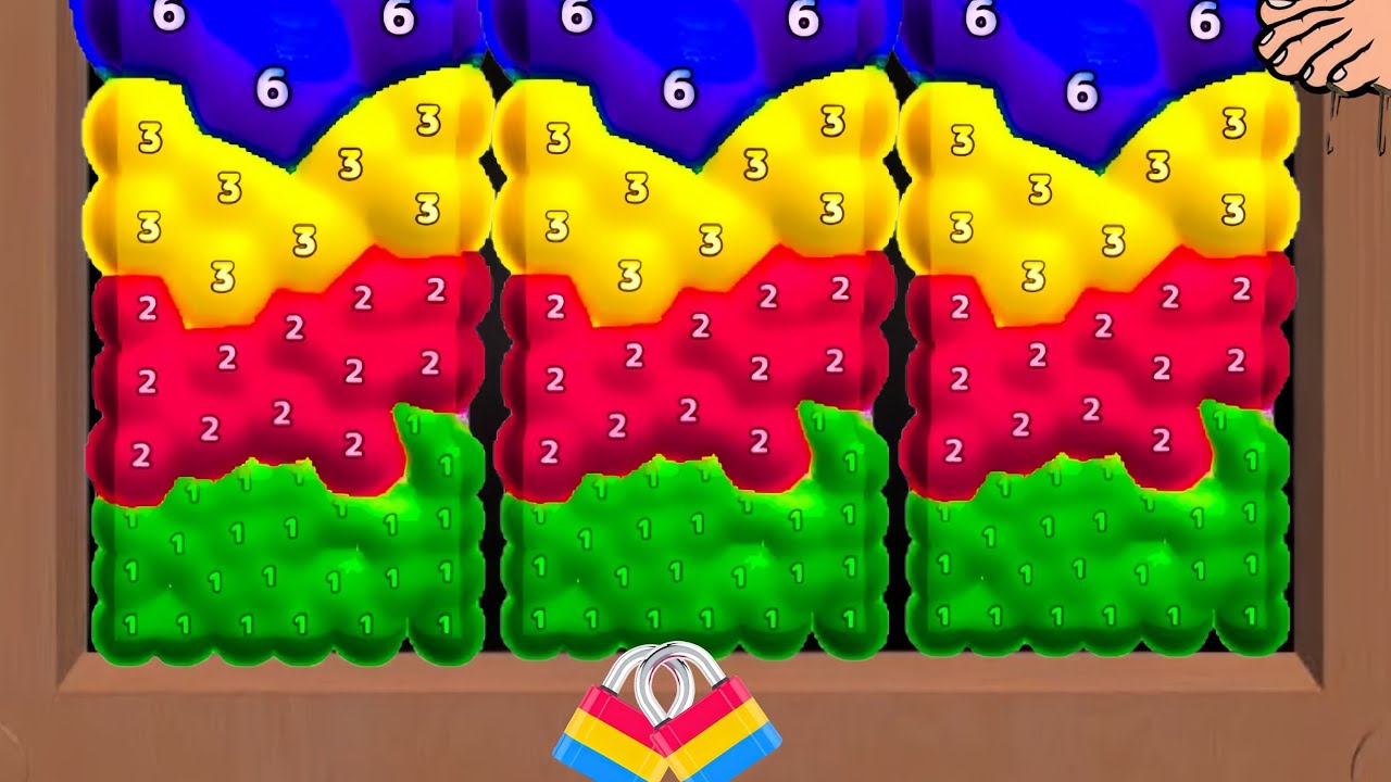 🐸Fruits Merge - Watermelon 2048 🆚 Melty Bubble - blob merge 3d | Hugy Story Scary Gameplay12 #0081