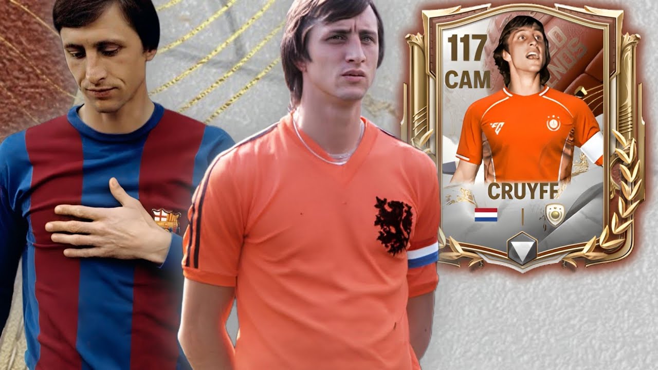 EL MEJOR MCO DEL JUEGO Review Johan Cruyff 117 icono CAPPED LEGENDS 