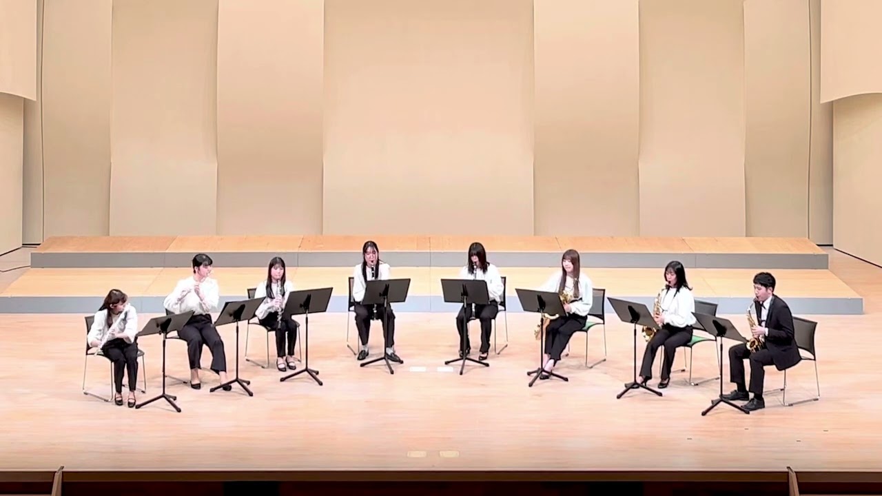 〔木管8重奏〕熱狂のアルカパカ 〜アンサンブル橘 New Year’s Concert 2024/01/20