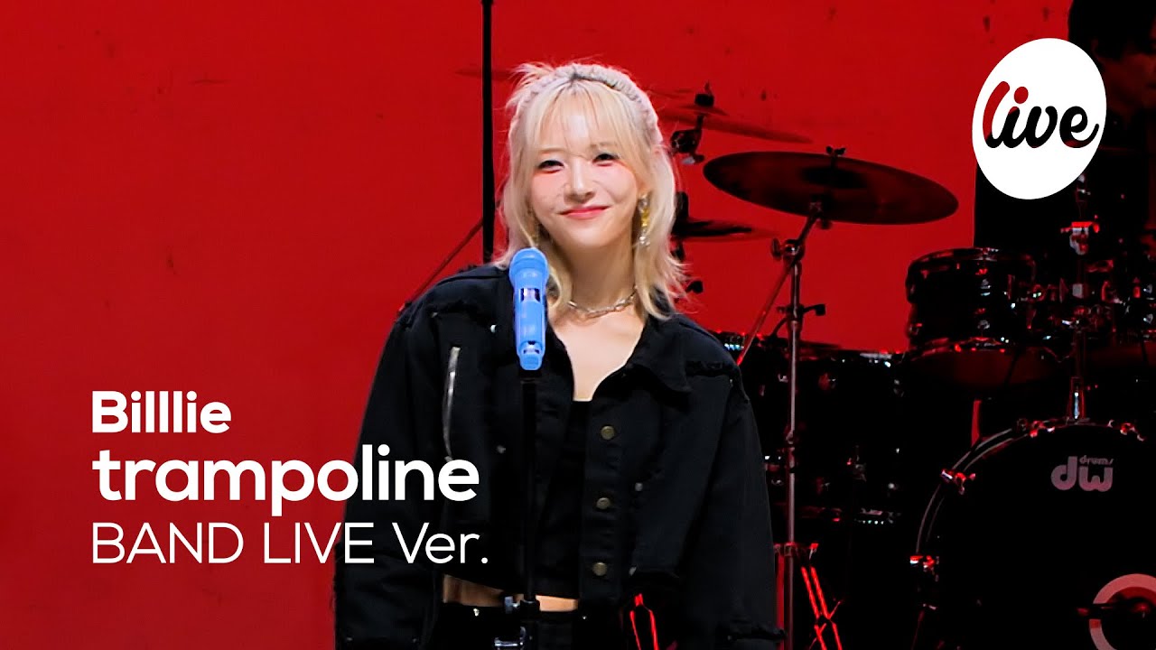 [4K] Billlie - “trampoline” Band LIVE Concert [it's Live] шоу живой музыки