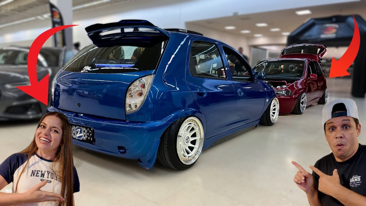 PROJETO CELTA 7008 / MOSTREI O CARRO PARA UMA MULTIDÃO! VEJA A REAÇÃO DE QUEM VIU AO VIVO