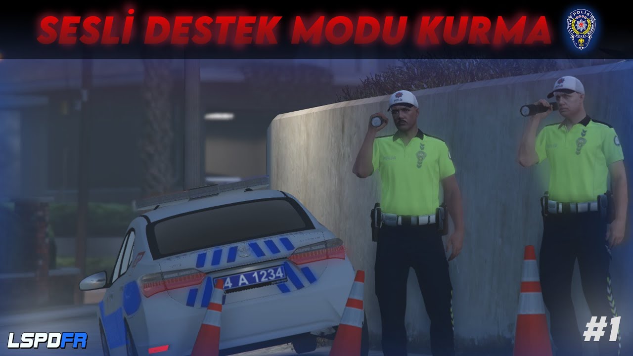 LSPDFR SESLİ KOMUT MODU KURMA | GRAMMER POLICE | IMMERSIVE DISPATCH