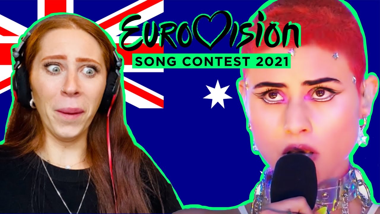 BRITISH GIRL REACTS TO AUSTRALIA'S SONG FOR EUROVISION 2021 // MONTAIGNE // TECHNICOLOUR