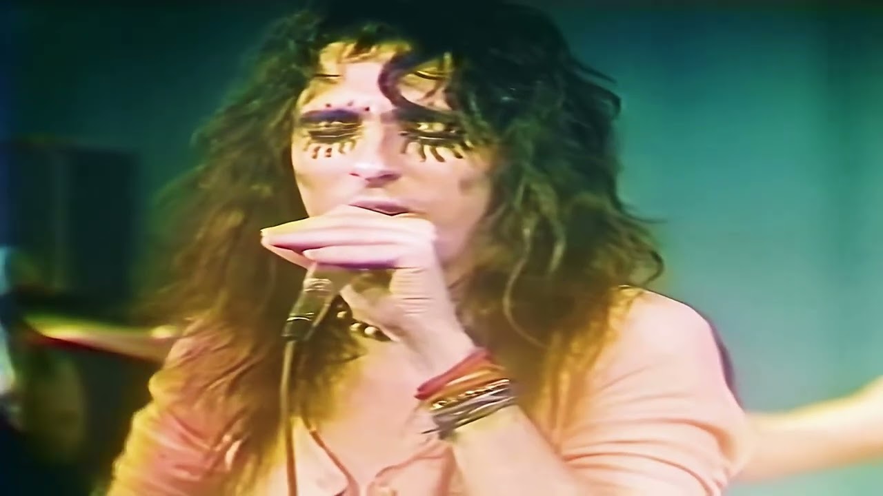 Alice Cooper Detroit Tubeworks 1971 4K Upscale
