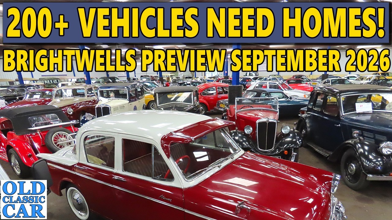 BRIGHTWELLS Classic Car Auction PREVIEW September 2026