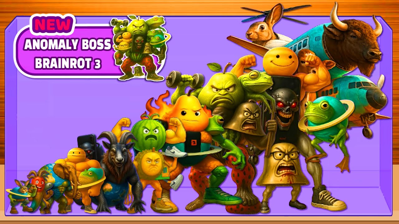 Merge Fellas Anomaly BOSS Brainrot 3 - New Pure Updates! Boss + Boss = ⁉️