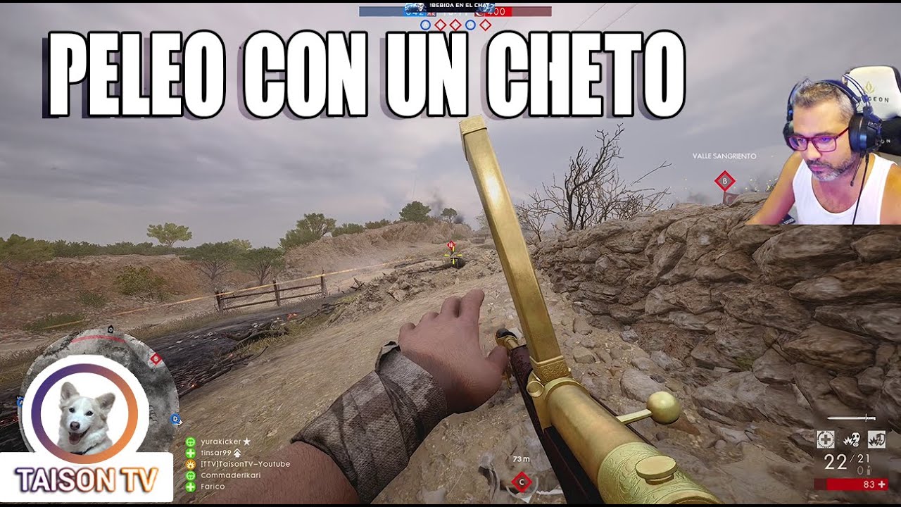 Iba Genial Y Entro un Cheto a la Partida y me puse a discutir con el diciendole cosas bonitas