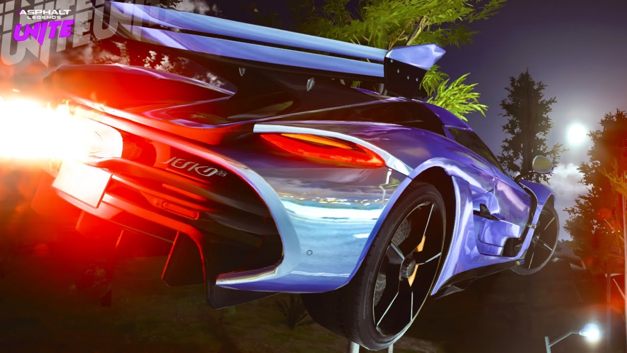 Asphalt Legends Unite, Koenigsegg Jesko, Two Multiplayer Races