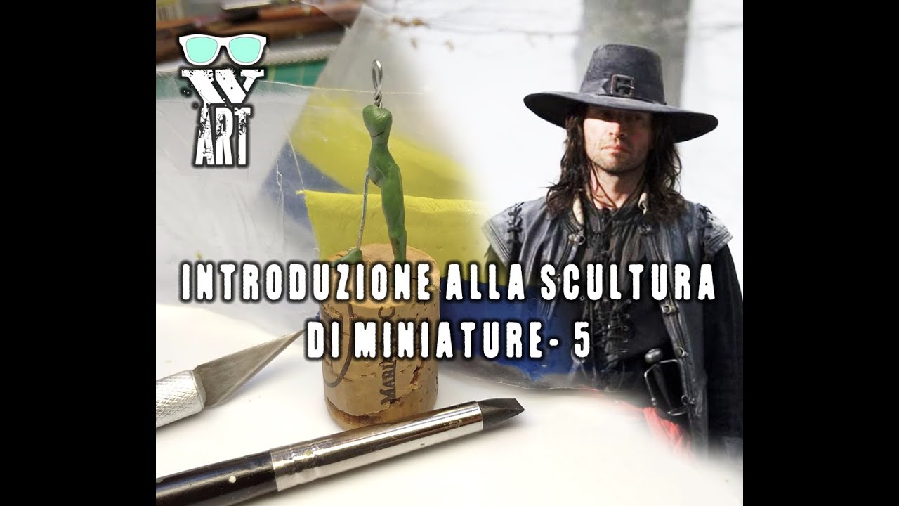 Wolfbane-art tutorial scultura miniature 5
