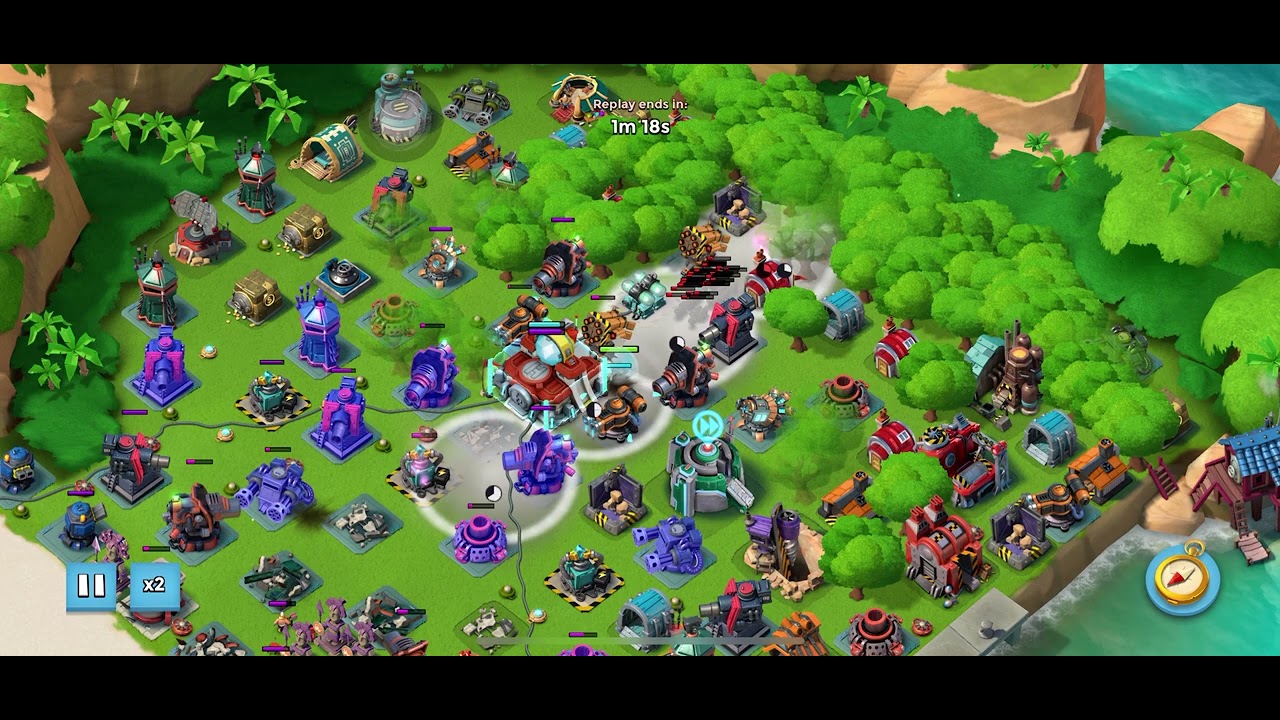 Freestyle risky play(high vp gameplay) | Boom Beach