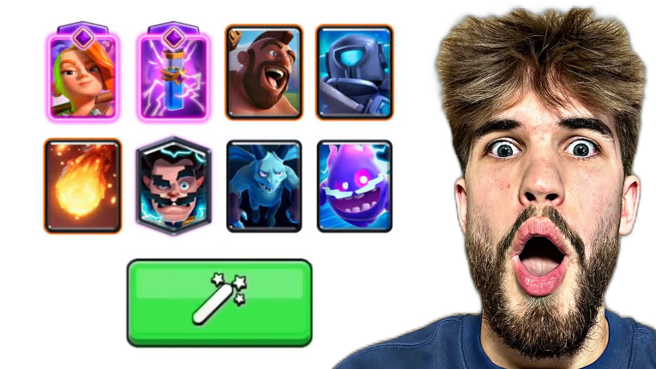 *RANDOM DECKS ONLY* in Clash Royale