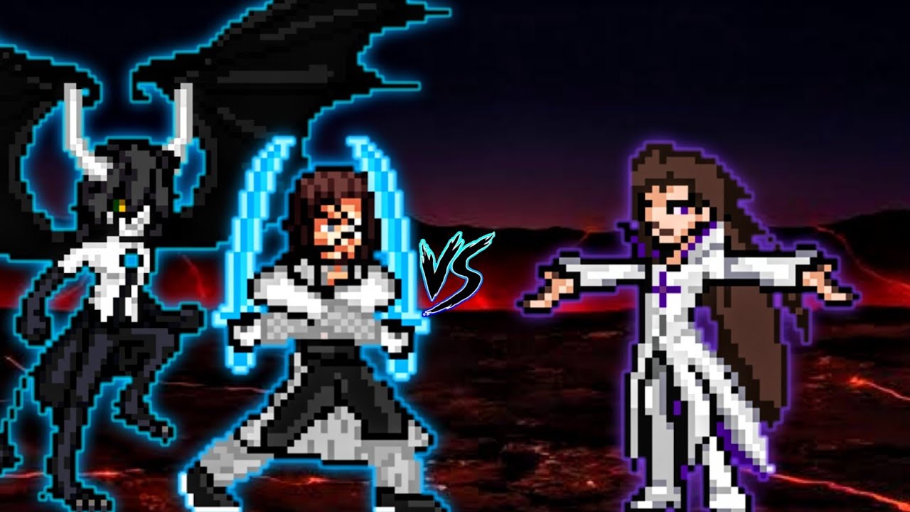 Starrk Op & Ulquiorra OP (all form) VS Aizen Sosuke OP (All form) in Jump Force Mugen🔥