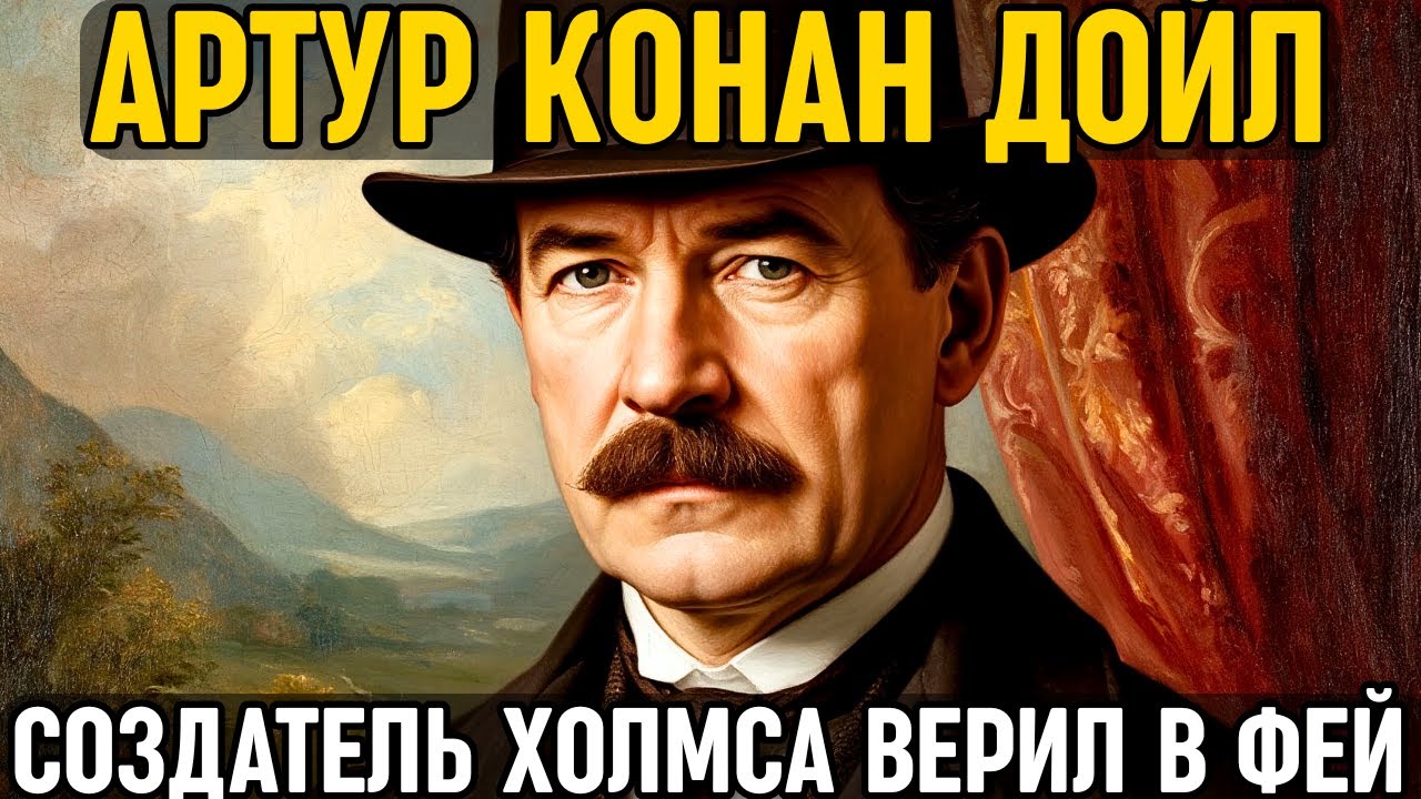 АРТУР КОНАН ДОЙЛ: Как он СОЗДАЛ Шерлока Холмса, НЕНАВИДЕЛ его и в итоге ПОВЕРИЛ в призраков!