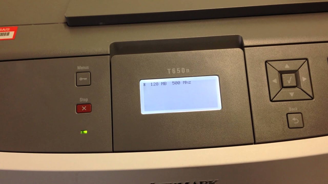 Reset counter t650n