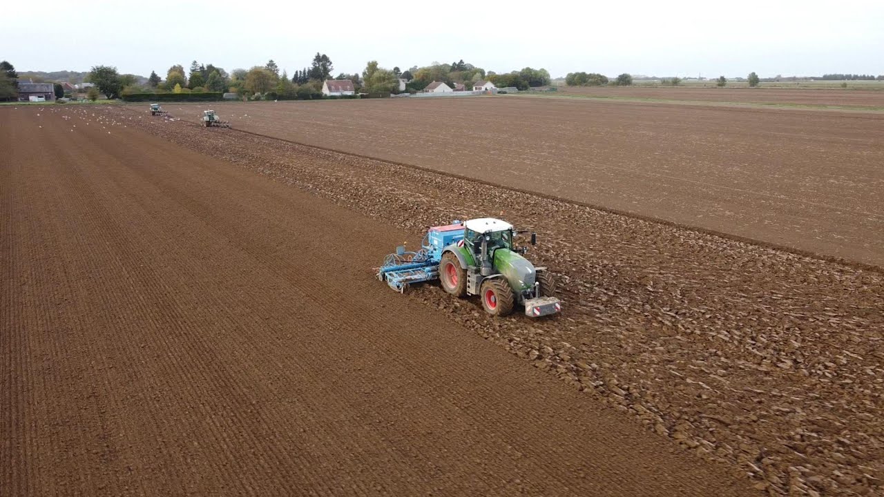Semis de blé 2023 chez Vermersch