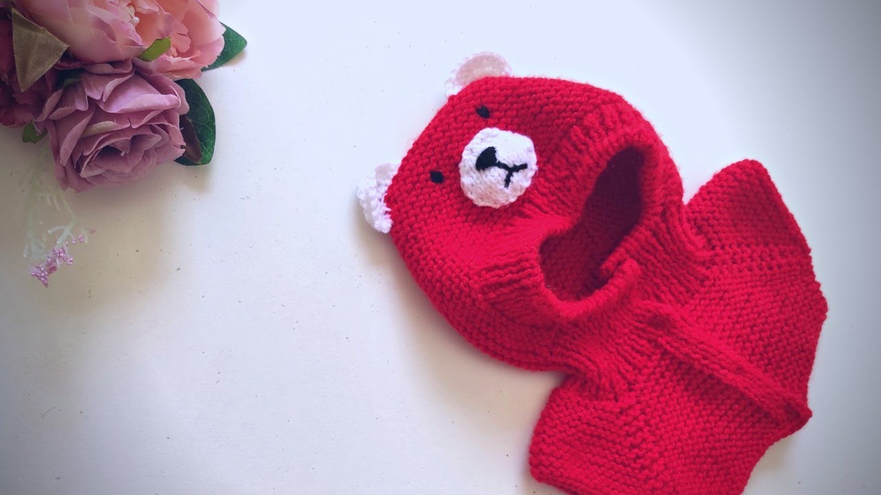 Easy Baby Bear Cap 3 To 6 Months |  Baby Helmet Cap