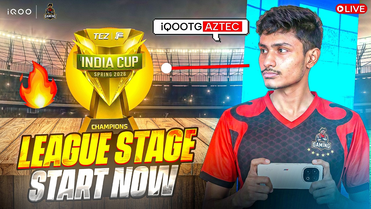 LESH GOOOO!! LEAGUE STAGE | RANK & CHATTING | FT. iQOO TG.AZTEC #iQOOZ11x