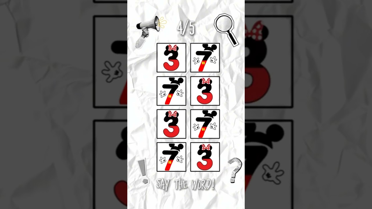 Say The Number On Beat! Level 1-5 #shorts #viral #saythewordonbeat #brainchallenge #numbers