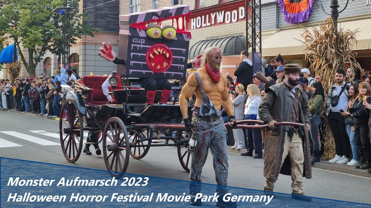 Freizeitpark - Monster Aufmarsch - Halloween Horror Festival - Movie Park Germany 2023