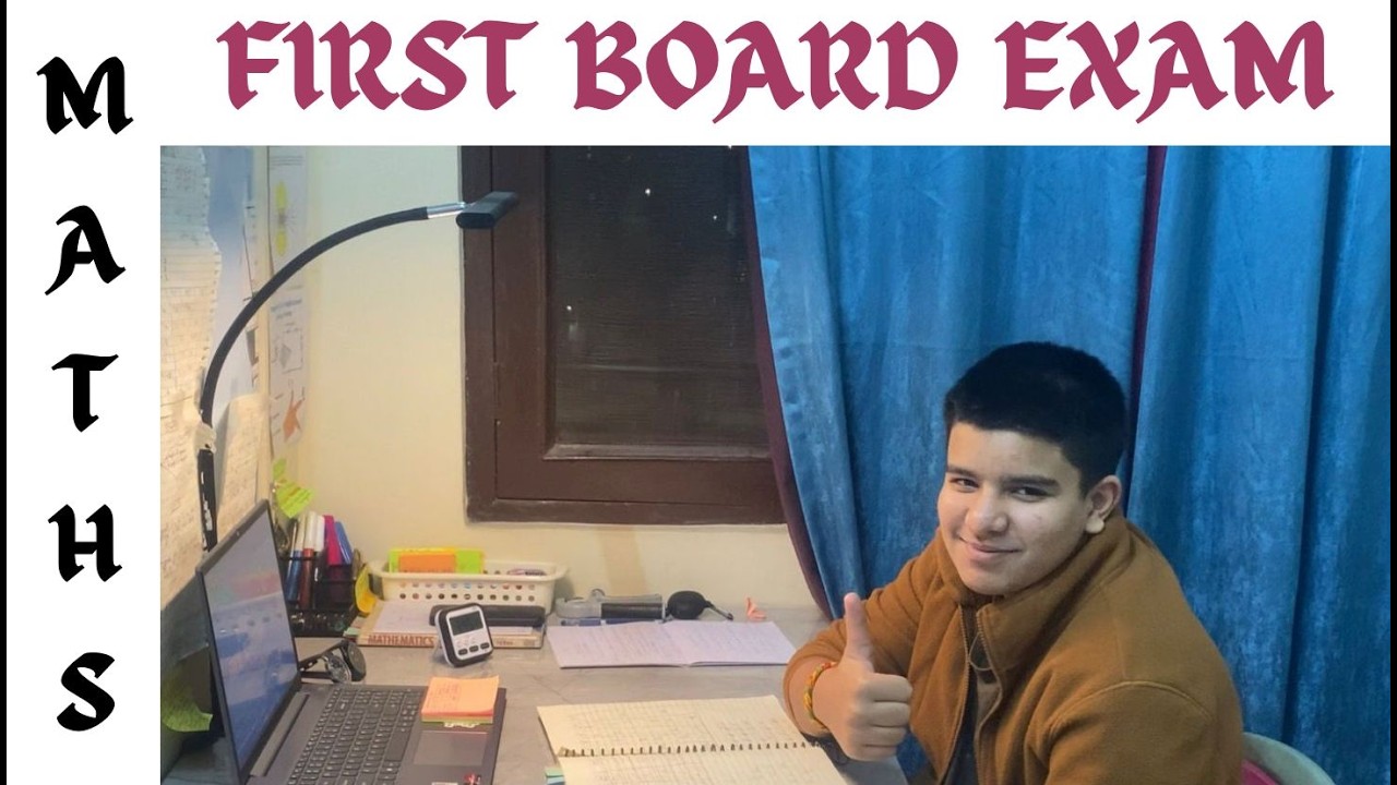 10th Board Exam 2026 Begins | Viraj’s Class 10th First Paper Experience | Exam Day_Vlog 10