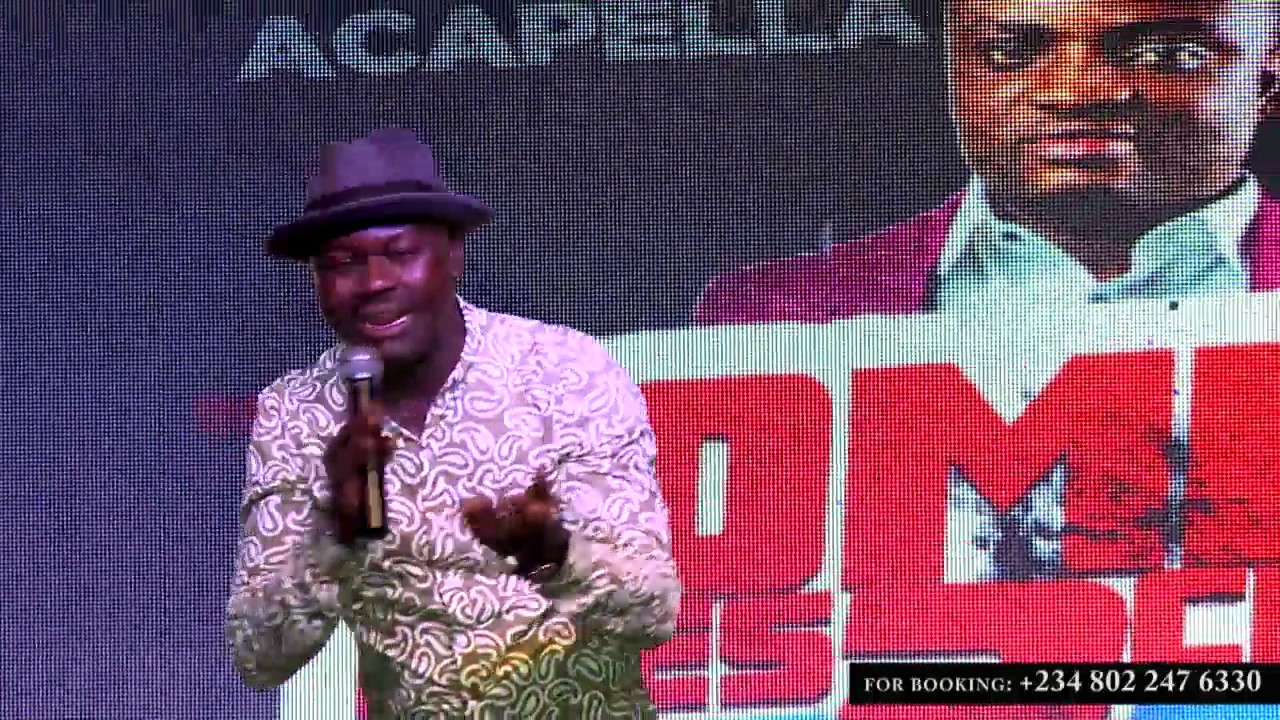 DE DON PERFORMS AT COMEDY GOES TO CHURCH