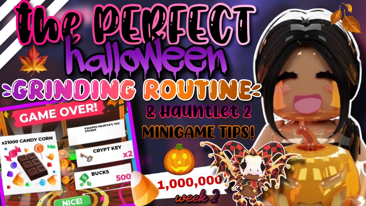 Идеальный фарм на Хэллоуин в Adopt Me! + советы по мини-игре Hauntlet! 🍂🎃🍁 (лучшие советы!)