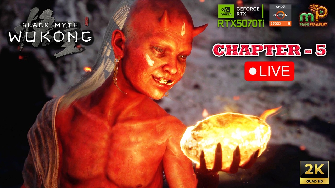 குரங்கு ராஜா Black Myth Wukong Tamil | Part 9 Live