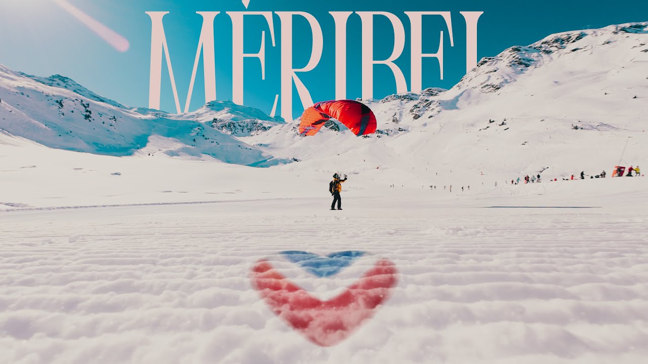 MÉRIBEL VU DU CIEL 🚁🎬