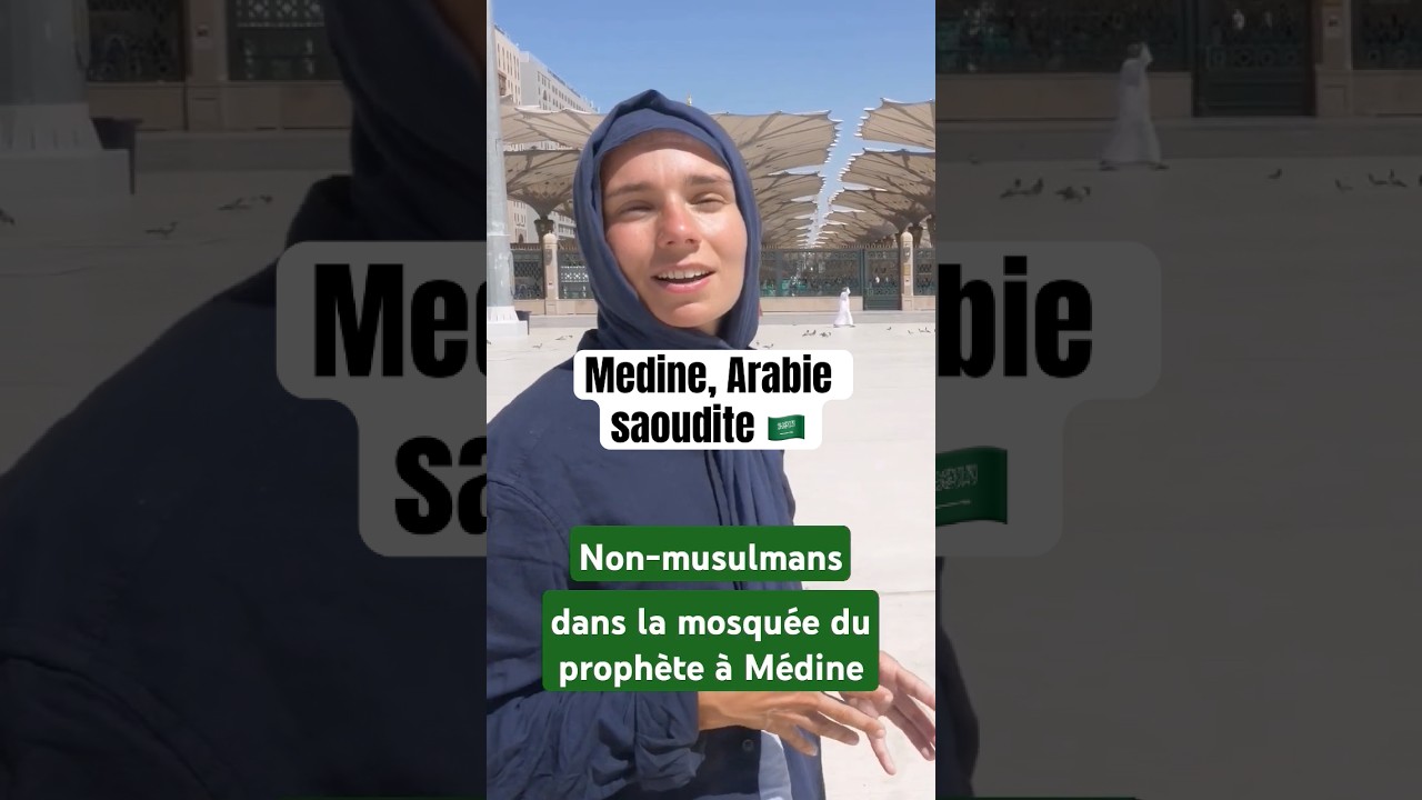 Arr&ecirc;t&eacute;s dans la mosqu&eacute;e du proph&egrave;te Muhammad #medina #saudiarabia #prophetmuhammad #islam