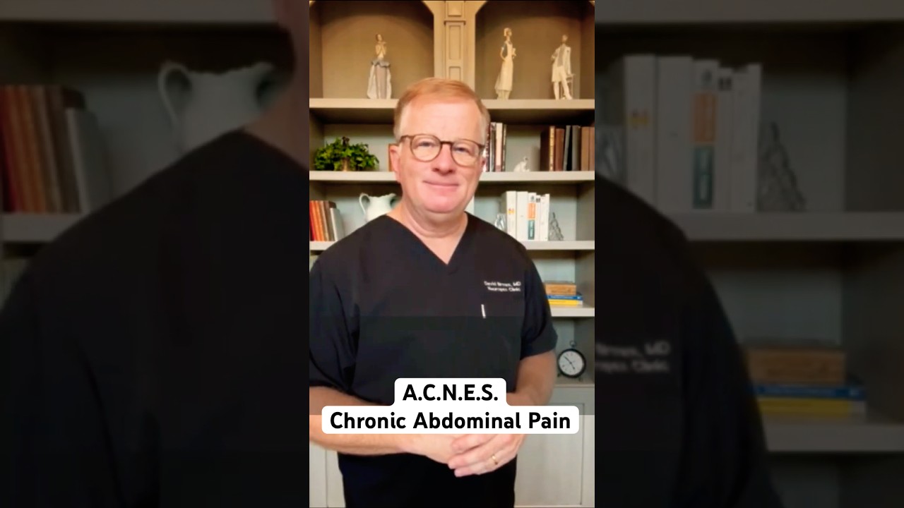 ACNES - Abdominal cutaneous nerve entrapment syndrome - Surgical treatment with Dr. Brown