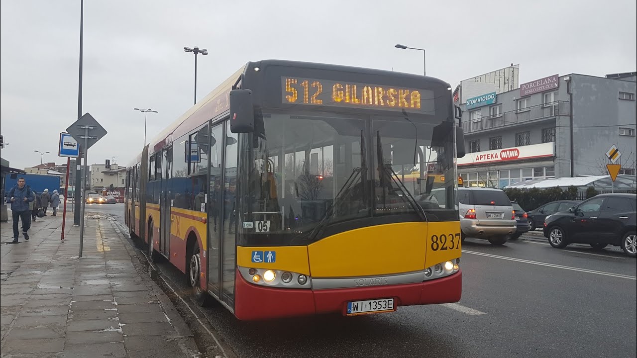 Solaris Urbino 18 III #8237 MZA Warszawa (linia 512)
