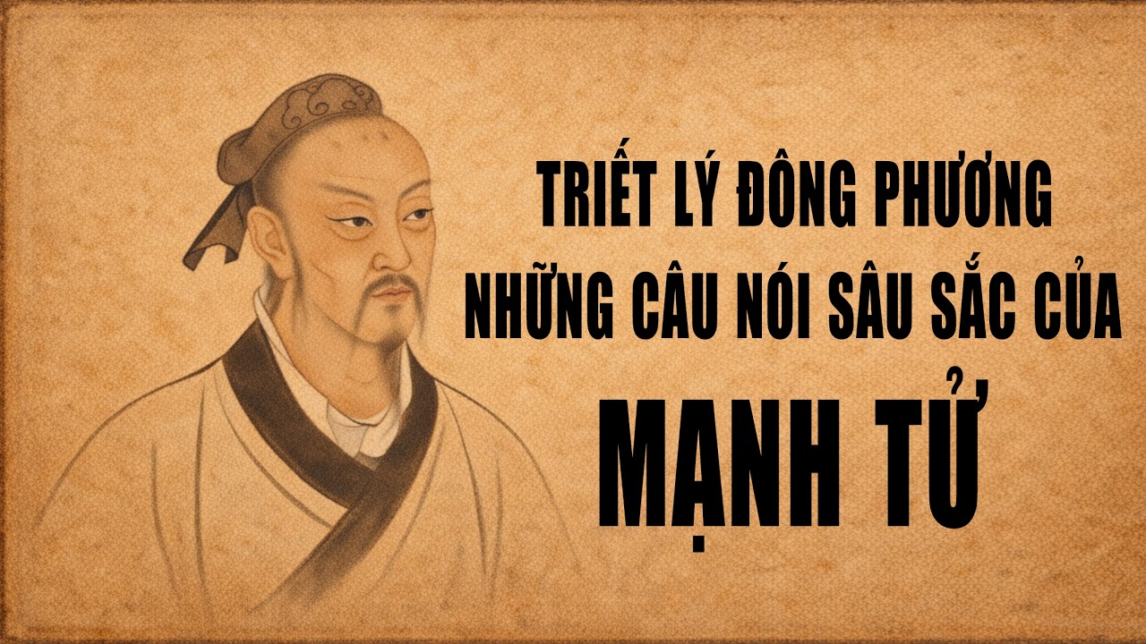 TRIẾT LÝ ĐÔNG PHƯƠNG, NHỮNG CÂU NÓI SÂU SẮC CỦA MẠNH TỬ