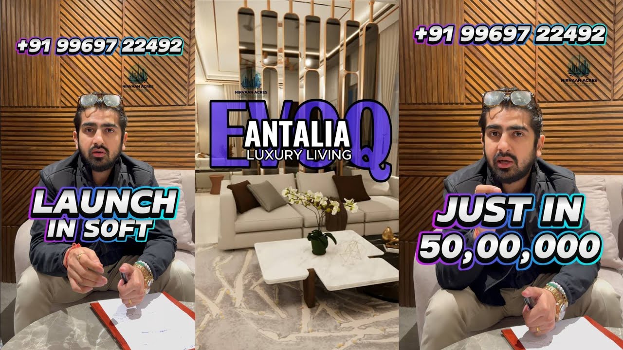 Is Evoq Antalia the Ultimate Destination for Spacious Flats in Mohali?