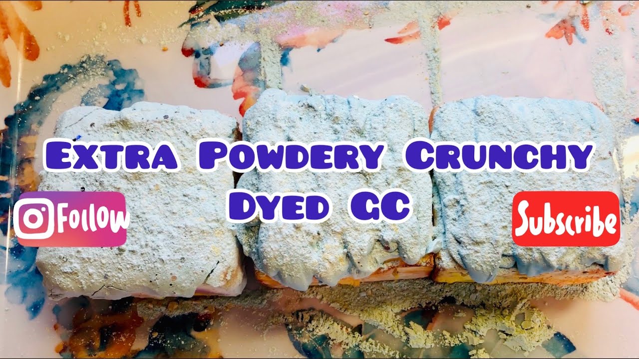 Extra Powdery Crunchy Tye Dyed Gym Chalk Covered With GC Paste Crush