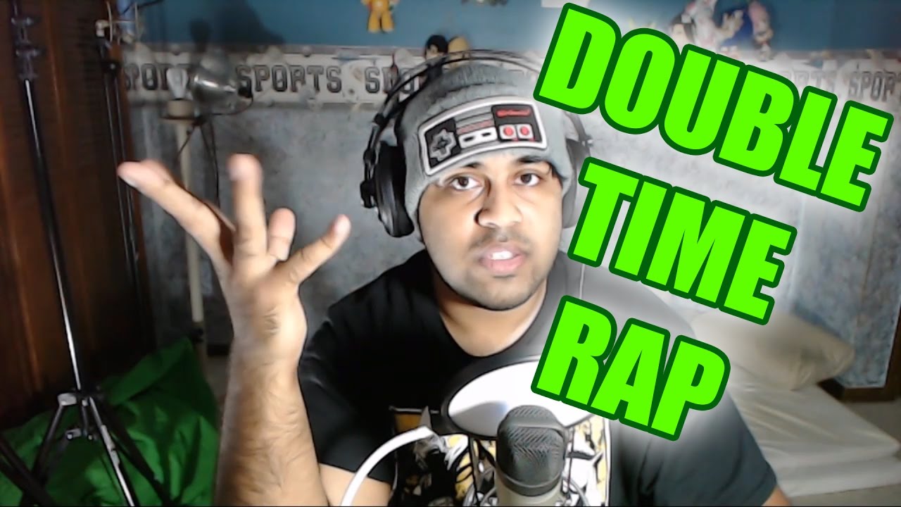 How To Double Time or Rap Faster