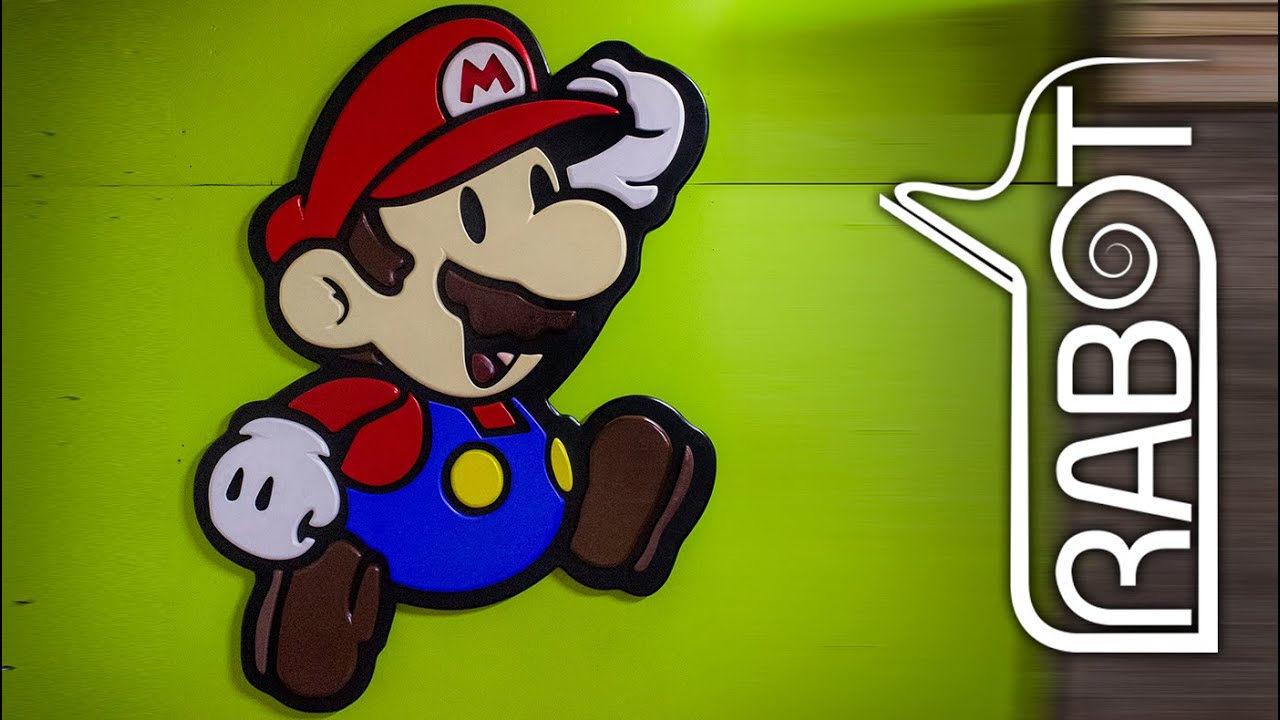 Déco d'atelier Mario Bros