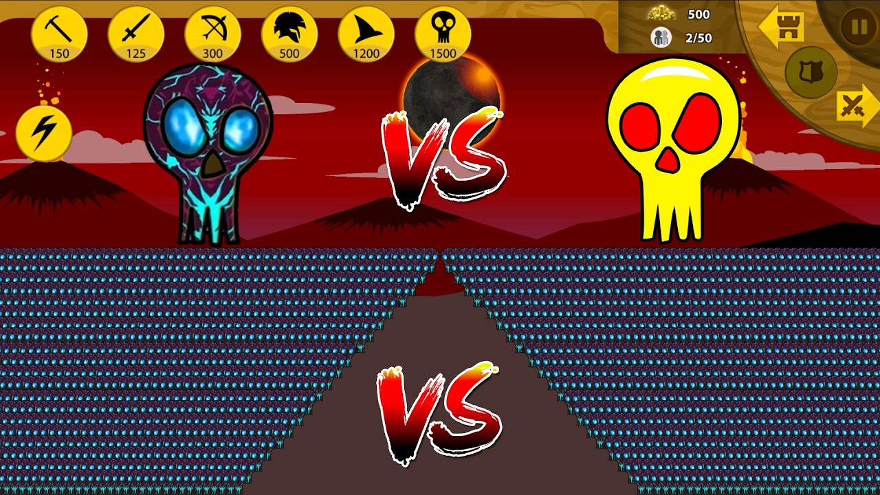 STICK WAR LEGACY | New Items Giant Vamp VS Items Griffon🔥EPIC BATTLE