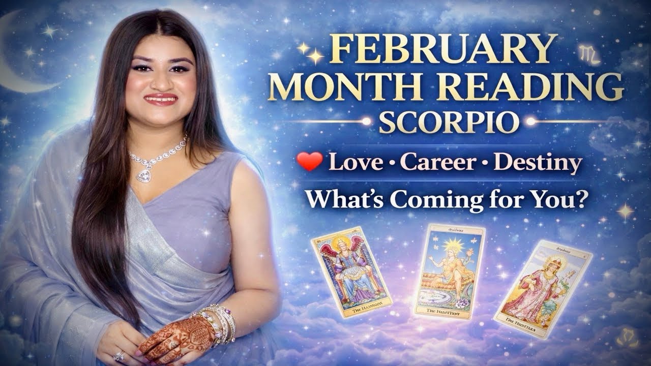 ✨ SCORPIO ♏ 🌙 FEBRUARY 2026 MONTHLY PREDICTION 🌙#tarot #scorpio#tarotreading 