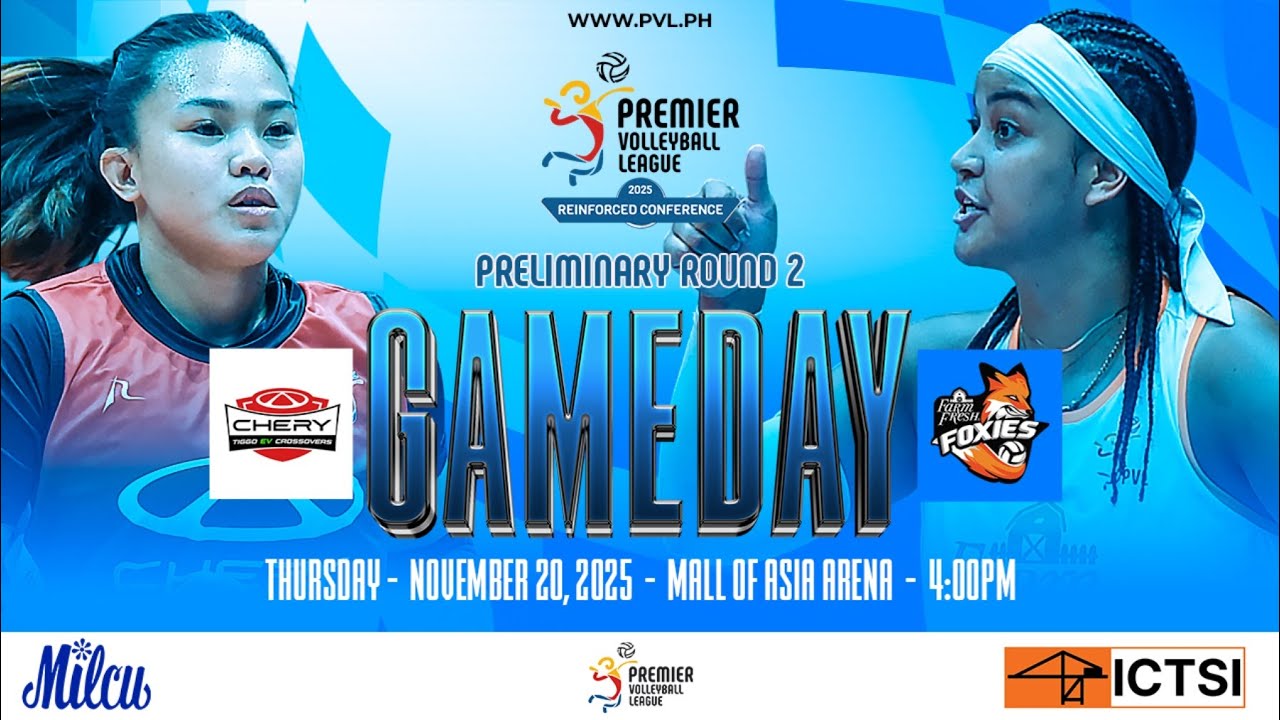 CHERY TIGGO EV vs. FARM FRESH - Full Match | Preliminaries | 2025 PVL Reinforced Conference
