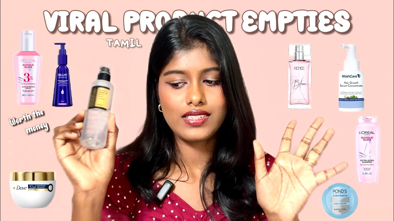  I Finished These Skincare, Haircare & Bodycare - Worth Rebuying?  | Mini reviews | Tamil 