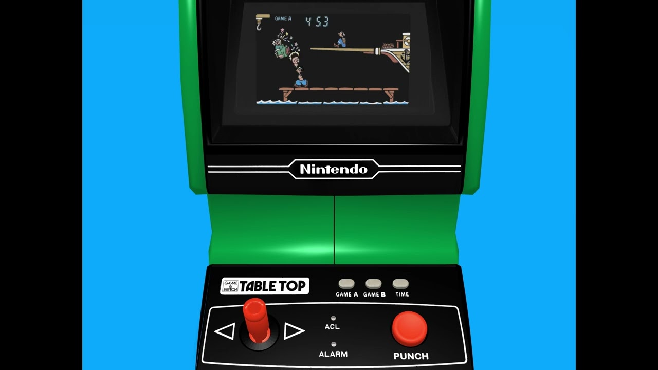 Popeye (Handheld Game) - Game A Longplay