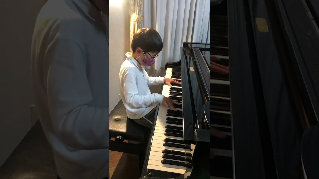 かぐや姫の物語　より　「天人の音楽」小学校４年生 piano