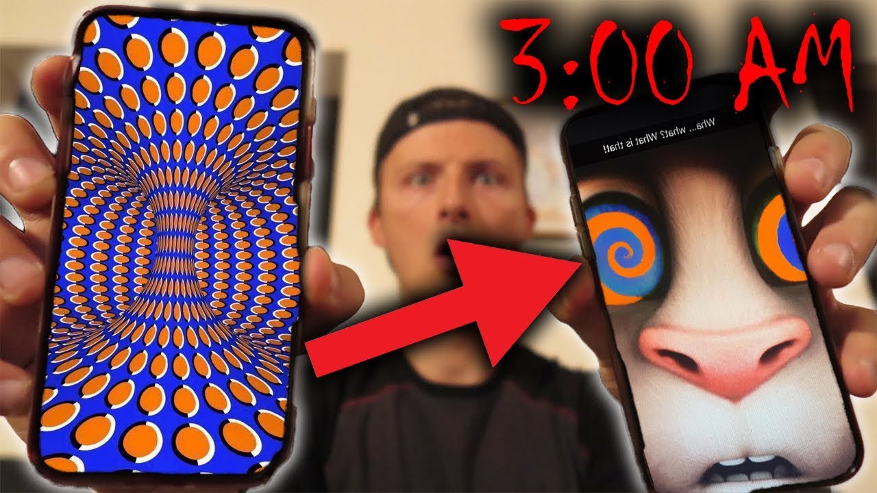 DO NOT SEND TALKING TOM THIS OPTICAL ILLUSION AT 3 AM (HE SENT ONE BACK!)